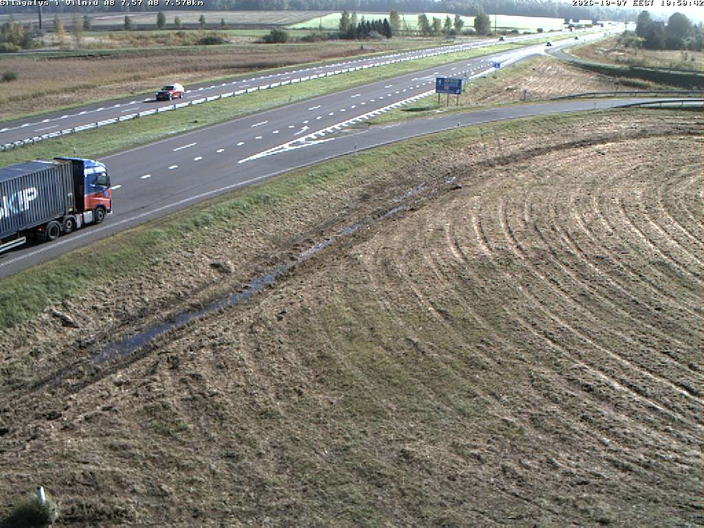 Šilagalys į Vilnių A8